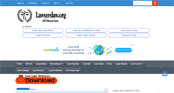Desktop Screenshot of lawyerslaw.org